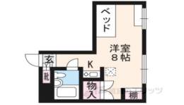 松屋レジデンス百万遍間取り図面