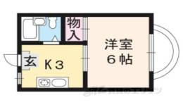 鴨東ハイツ間取り図面