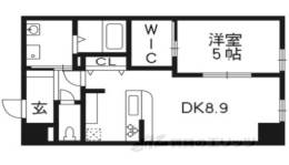 ヴァン四条大宮間取り図面