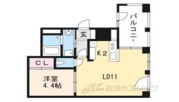 ヴァン四条大宮間取り図面