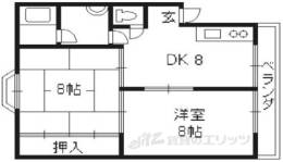コーポラス桃山間取り図面