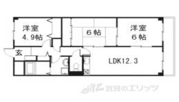 セブンマンション（ベルヴィ５１）間取り図面