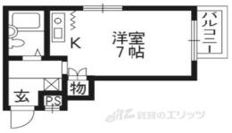コートハウス大西間取り図面