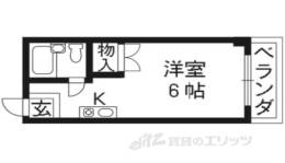 室町北野マンション間取り図面