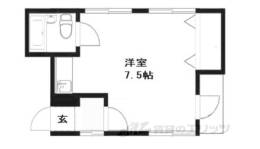 コーポ５間取り図面