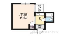 コーポ小林間取り図面