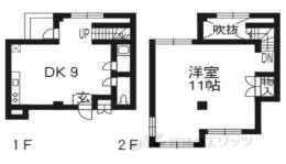バインオーククリビア間取り図面