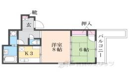 アルカンシェル御所間取り図面