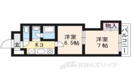 プレシャス御池間取り図面
