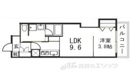 プレシャス御池間取り図面