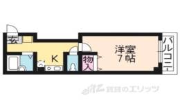 エクセレント二条間取り図面