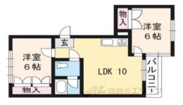 フラットカトウ間取り図面
