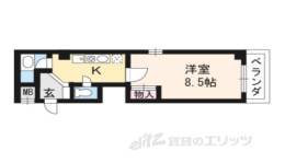 クオーレ京都間取り図面