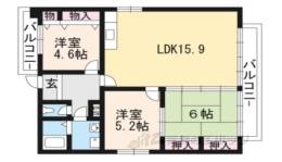 嶋津マンション間取り図面