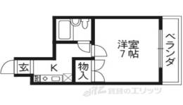 エクセレント丸太町間取り図面