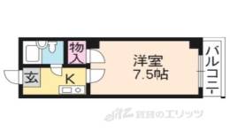 セゾン東寺間取り図面