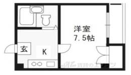 セゾン東寺間取り図面