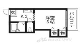 サンハイツ伊勢田間取り図面