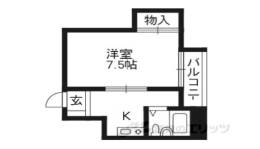アーバン出町間取り図面