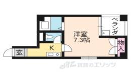 キャピタル出町間取り図面