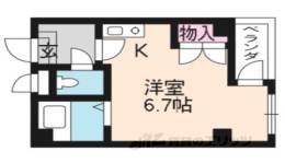 キャピタル出町間取り図面