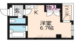 キャピタル出町間取り図面