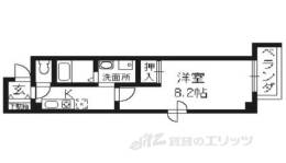 グレイス西京極間取り図面