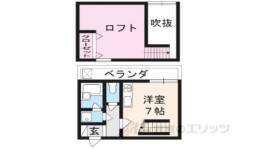 烏丸今出川ＮＯＲＴＨ１間取り図面