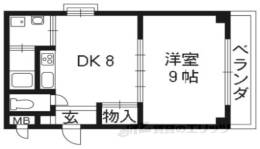 コンフォート佐伯間取り図面