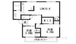 ファミール小松原間取り図面
