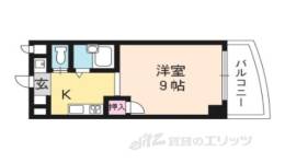 ラフィーネ四条堀川間取り図面