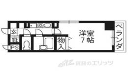 大晋メゾネ四条大宮間取り図面