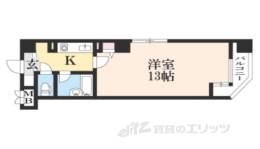大晋メゾネ四条大宮間取り図面