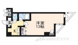 大晋メゾネ四条大宮間取り図面