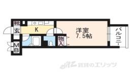 大晋メゾネ四条大宮間取り図面