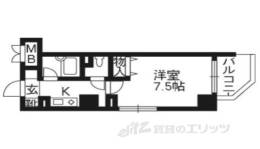 大晋メゾネ四条大宮間取り図面
