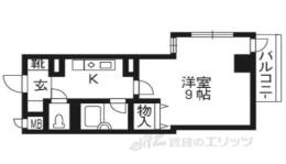 大晋メゾネ四条大宮間取り図面