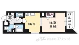 プラネシア星の子四条烏丸間取り図面