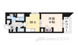 プラネシア星の子四条烏丸間取り図面