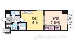 プラネシア星の子京都駅前西間取り図面