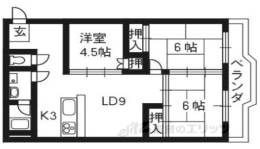 サンバースト山崎間取り図面