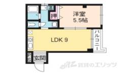 ヴィラ西院間取り図面