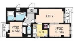 ヴィラ西院間取り図面