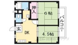 稲荷双葉ハイツ間取り図面