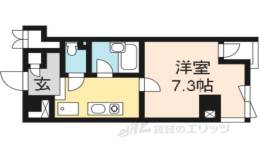 パインフィールド御池間取り図面