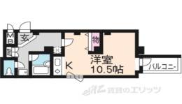 パインフィールド御池間取り図面