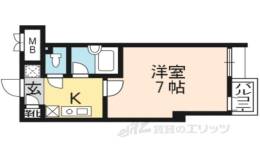 パインフィールド御池間取り図面
