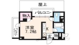パインフィールド御池間取り図面