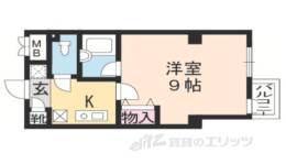 パインフィールド御池間取り図面