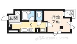 パインフィールド御池間取り図面
